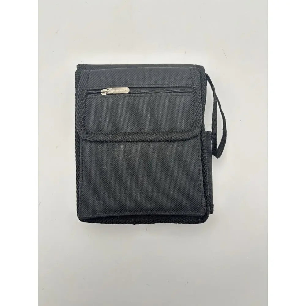 Vintage Official Nintendo GameBoy Color Black Carrying Travel Bag Case VG Cond